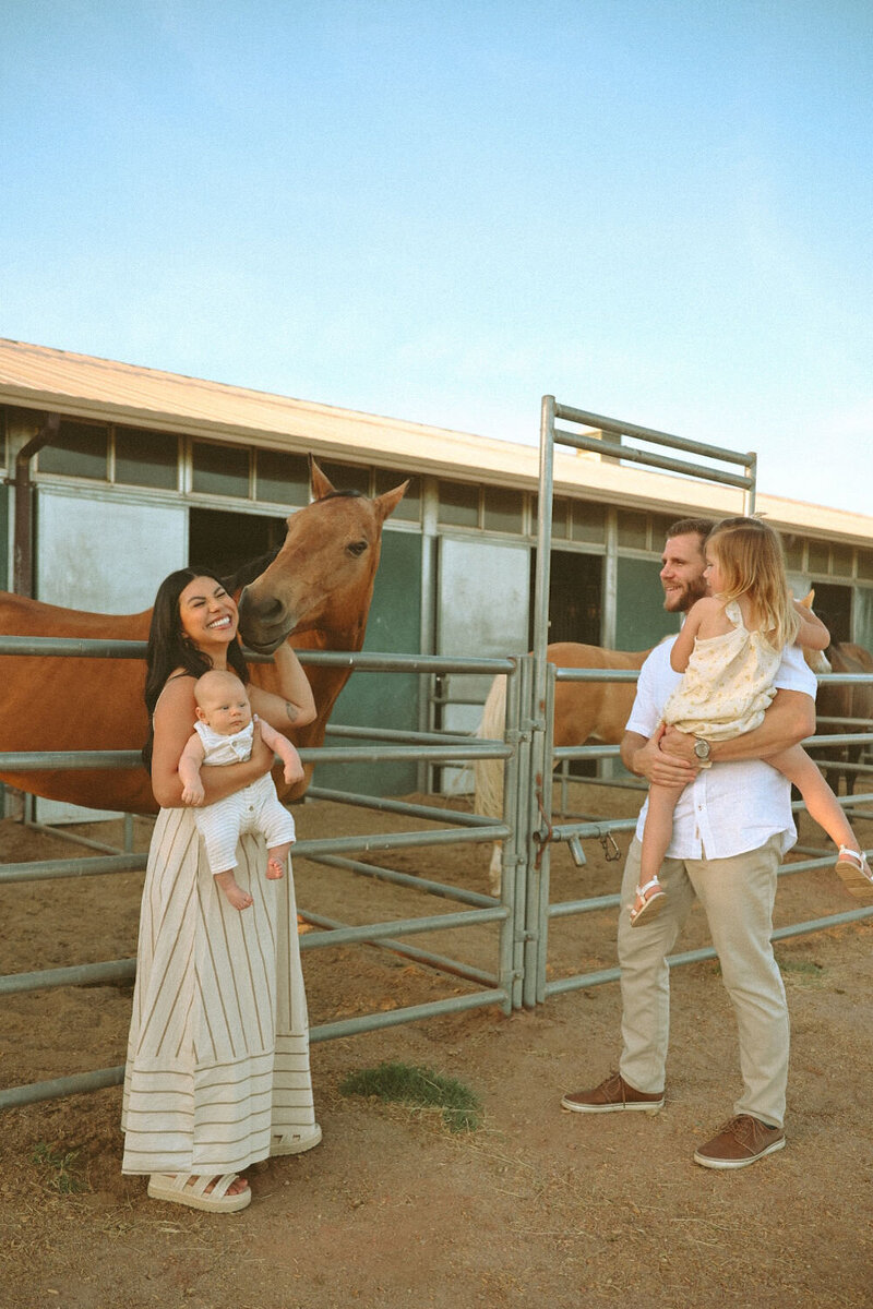 Candid family photography in Mesa, Arizona, capturing unscripted love and laughter.