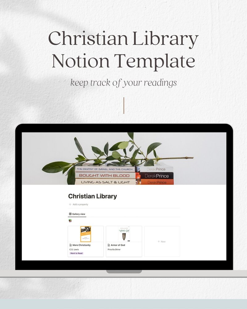 1 Christian Library Template