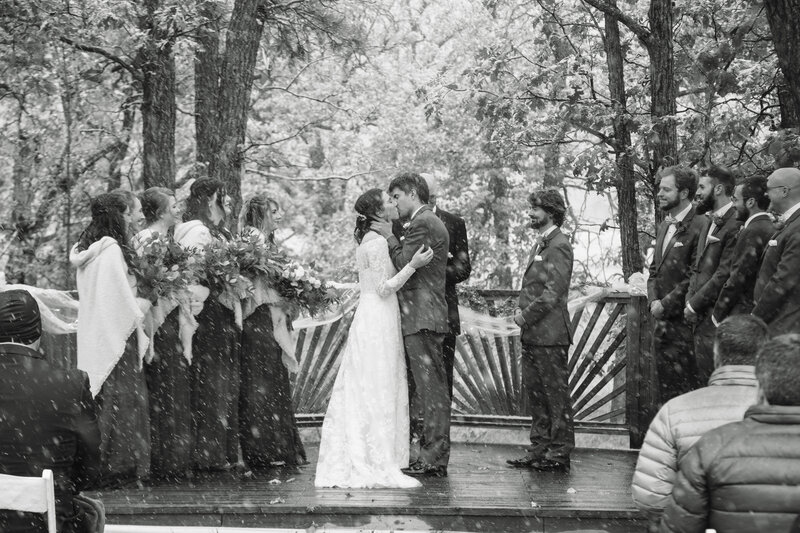 Custer State Park Winter Wedding