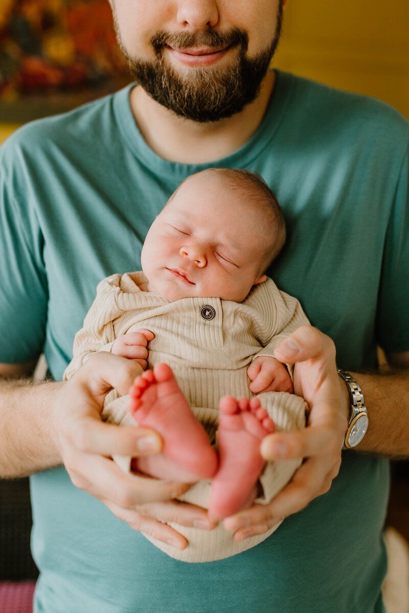 Lifestyle newborn photos