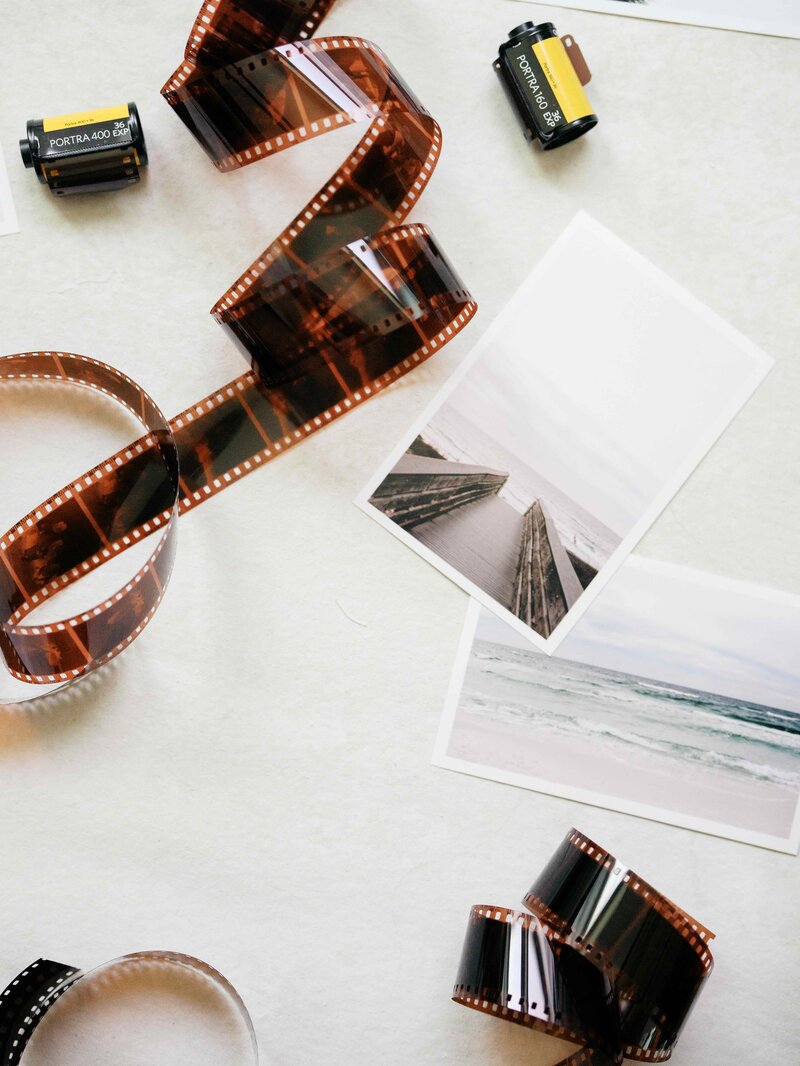 Example of printed artwork and film st from previous sessions.