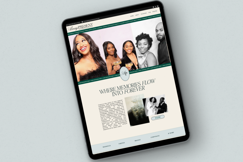 Showit websites designed for women-led brands across beauty, coaching, and wedding industries.