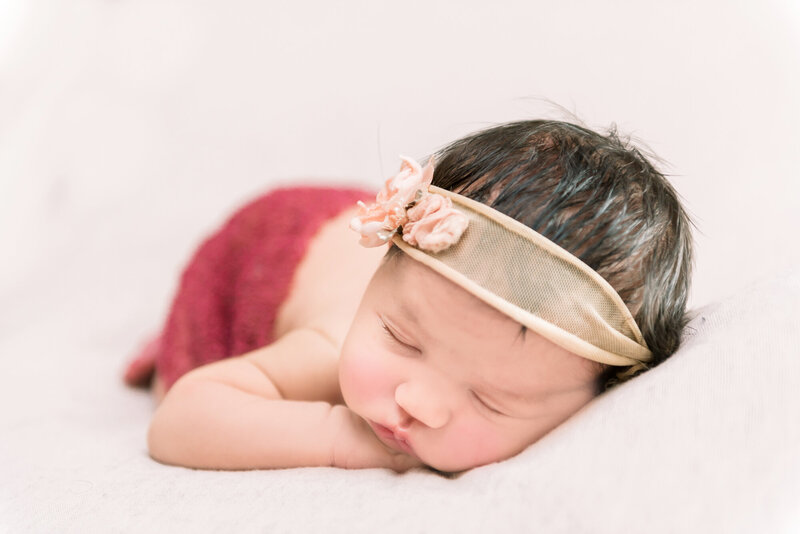 fine art newborn photos