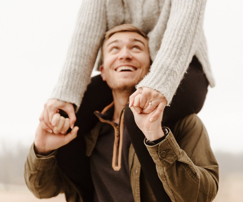 engagement session in Valley Forge