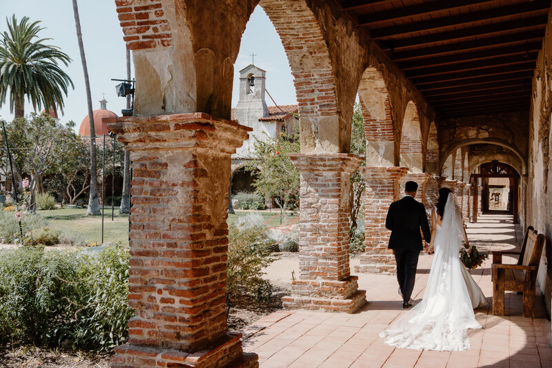 Mission San Juan Capistrano Wedding