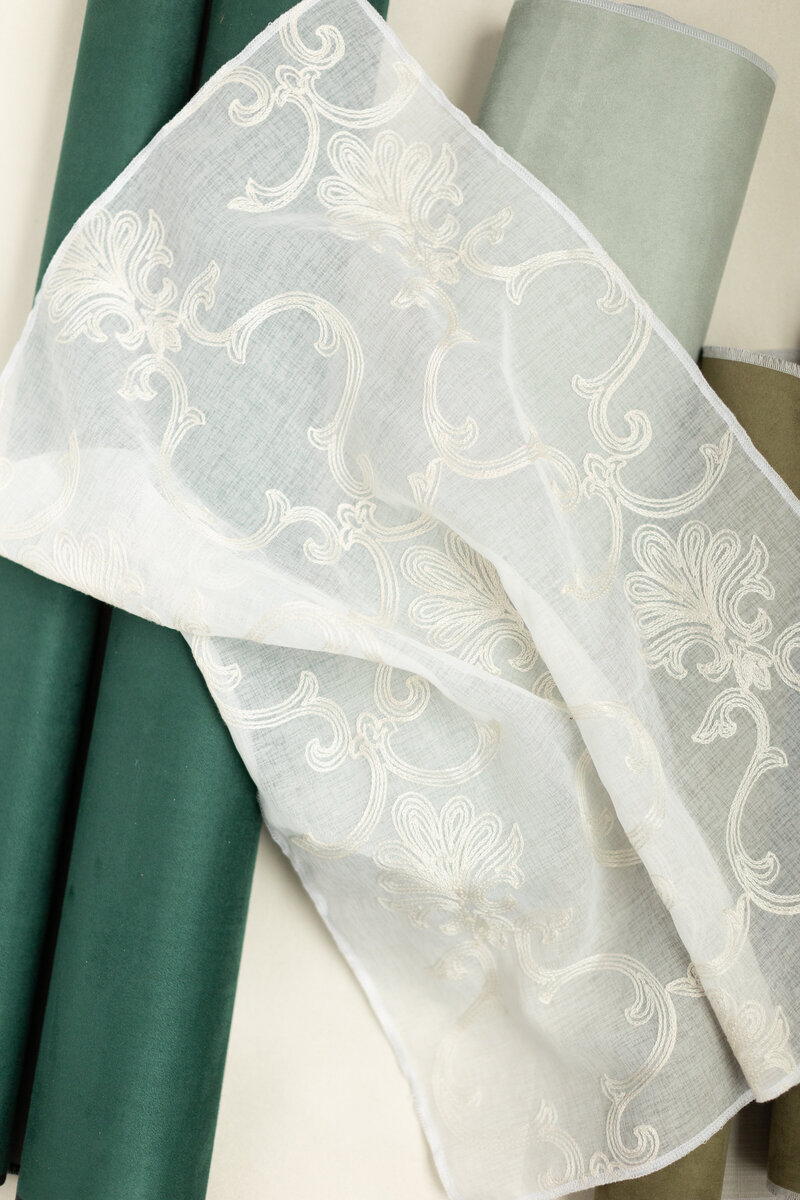 European linen mat for styling soft-toned wedding details and invitation suites