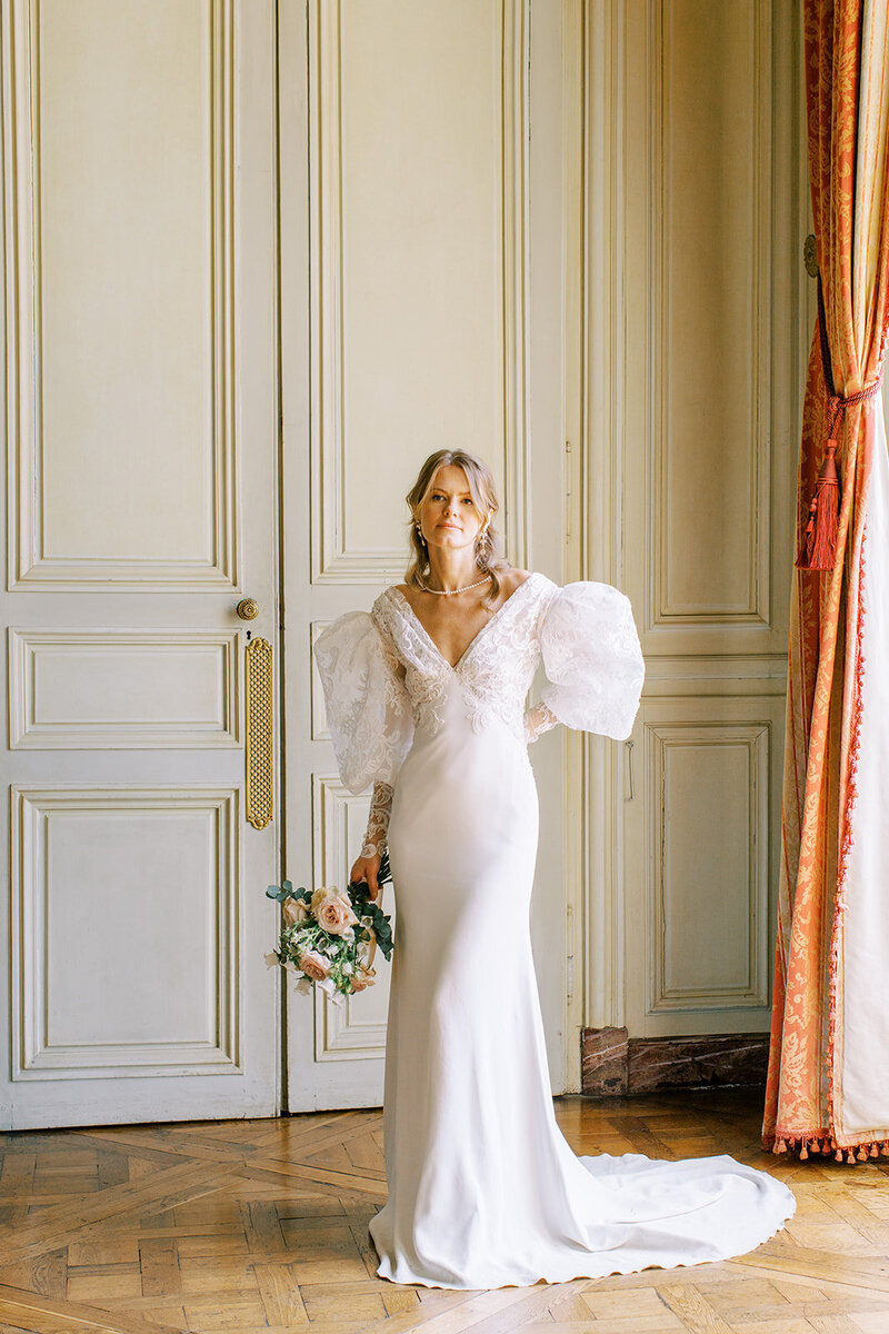 Pretty Stock Images Paris Chateau Wedding - 147