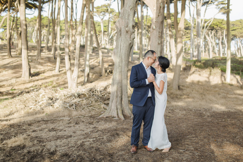 Sutro Baths San  Francisco Engagement  Ocean Pacific Caili Chung Photography