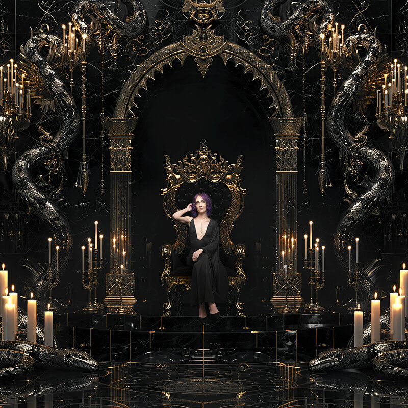 Taylor swift reputation photoshoot- Asheville photographer - Flaming Lily Studios_