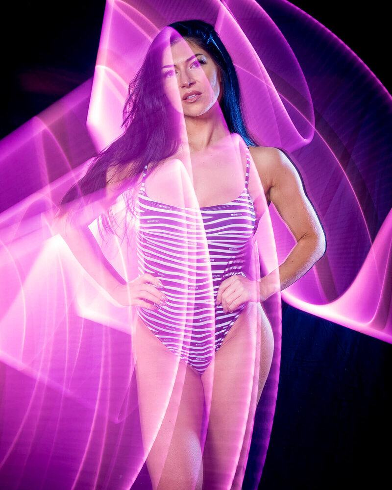 Vancouver-Boudoir-Pink-Light-Painting