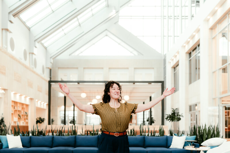 Branding photography for a small business owner in the Twin Cities, designed for marketing, social media, and professional branding.