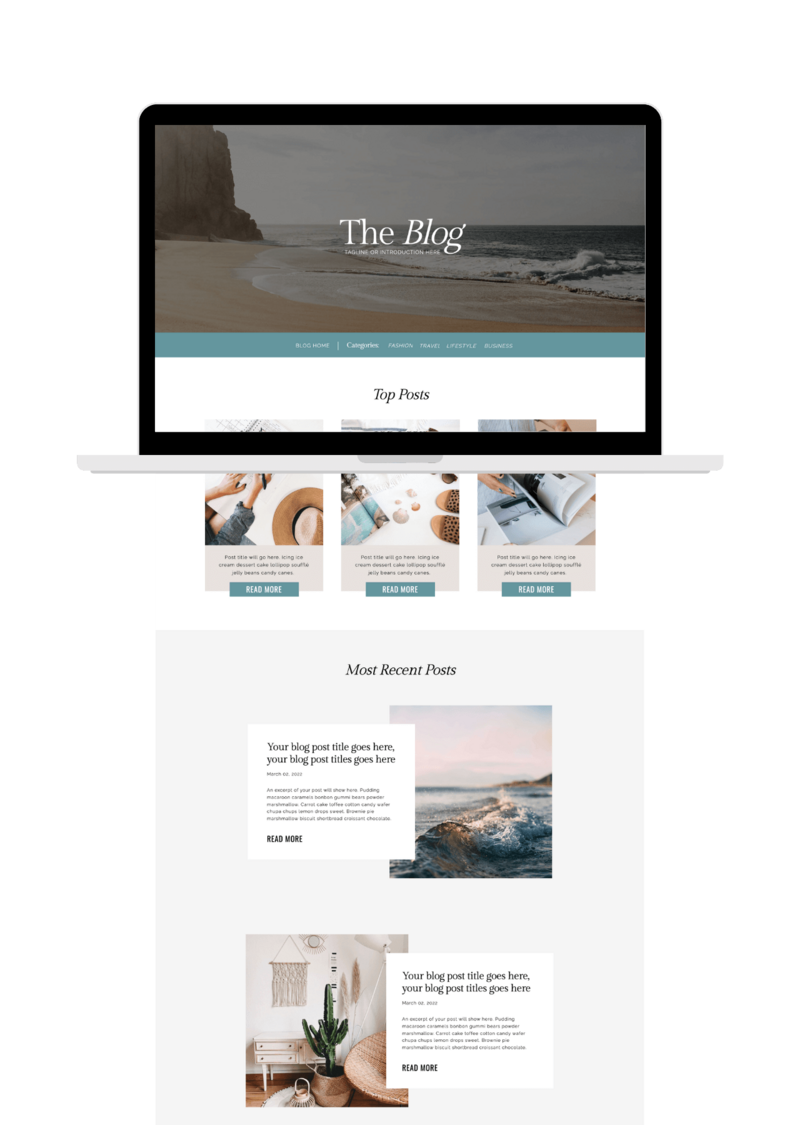 Showit Website Templates, Best Showit Templates, Bold Website Templates, Showit Web Designer | Abbsolute Studio
