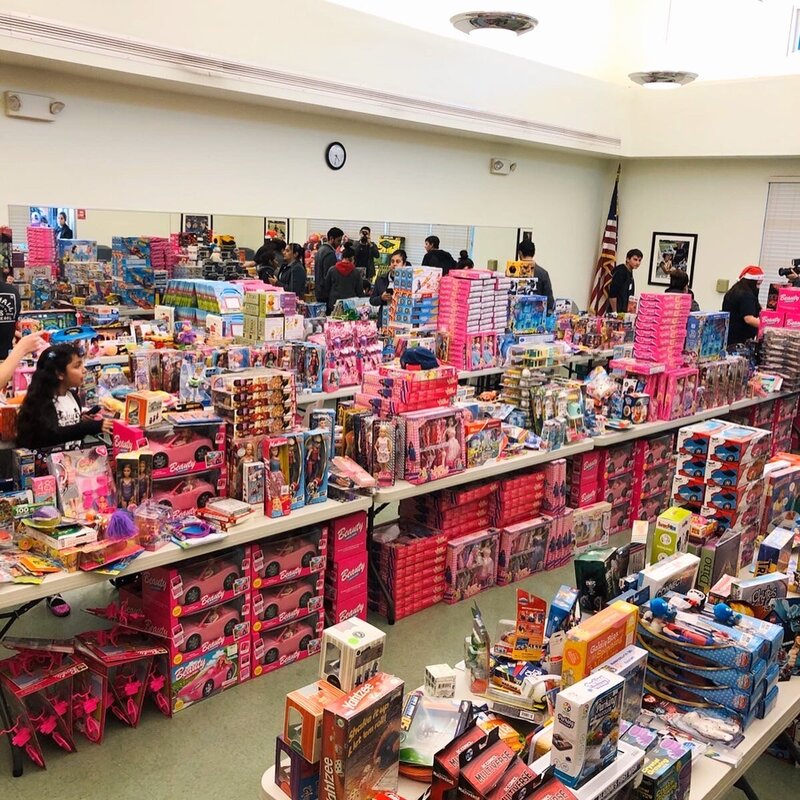 Toy donation drive organized by JOY volunteers