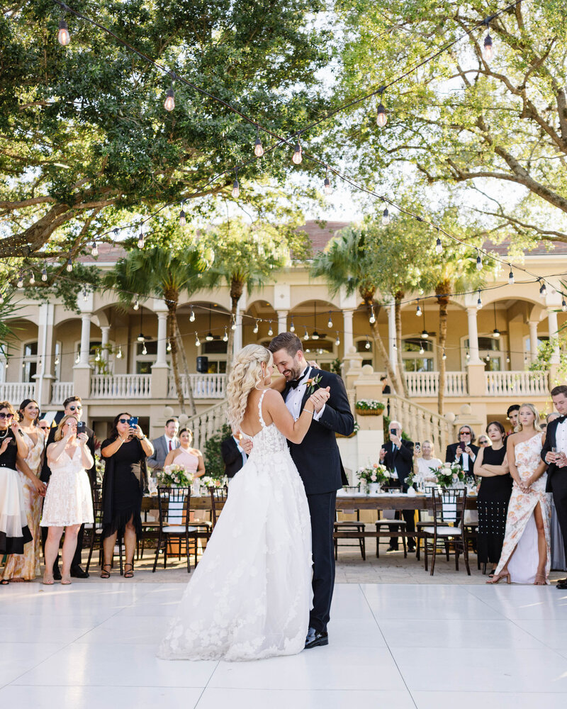 5 The-Club-at-the-Strand-Naples-Florida-Destination-Wedding-First-Dance