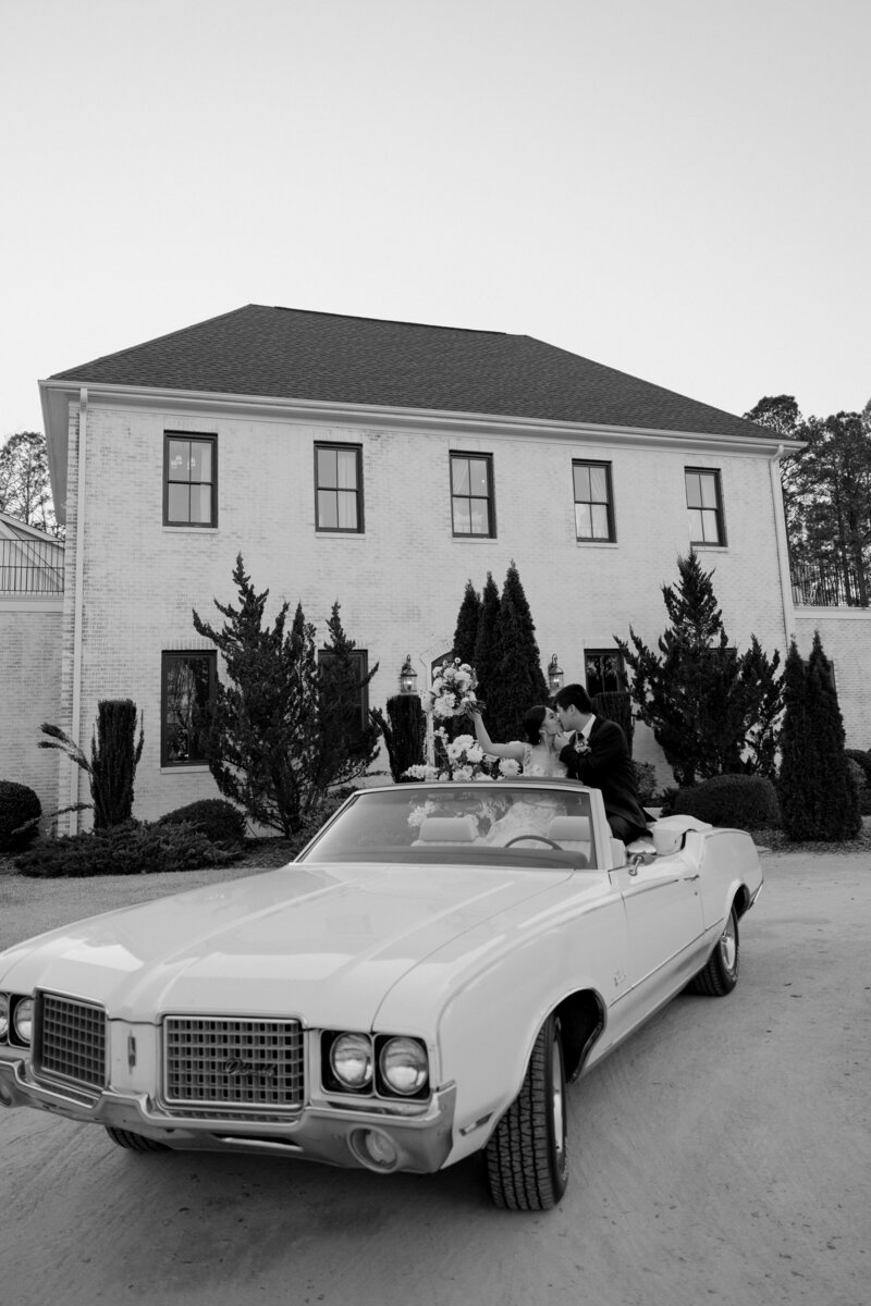 The Bradford North Carolina Wedding Venue_Rogers Classic Cars_Raleigh Wedding Photographers-43