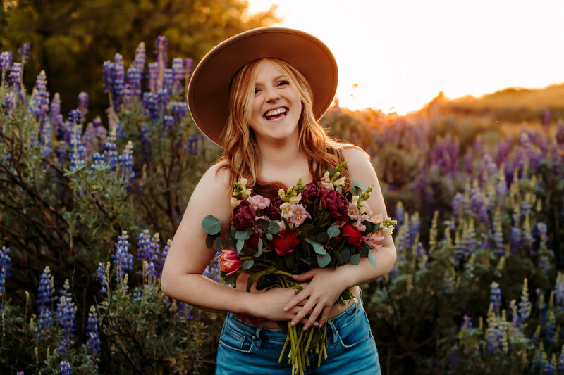 Oakdale CA FloralBoudoir Session