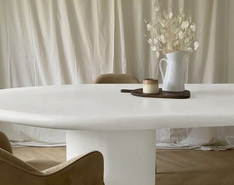 25 Ghost White tafel sfeerfoto