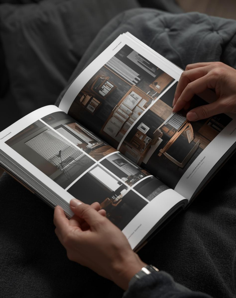 Memory Book Template for Interior Designers | Ochre & Beige