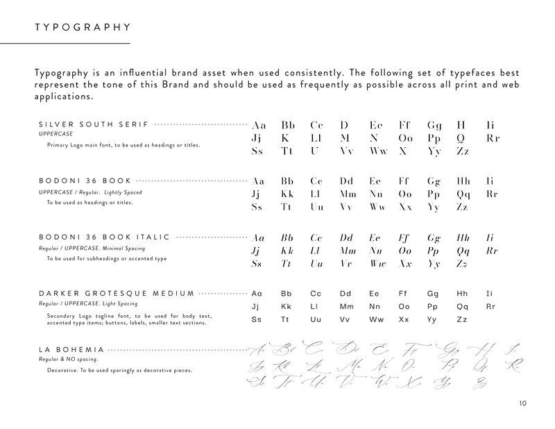 ByChenai_Brand Style Guide_Typography