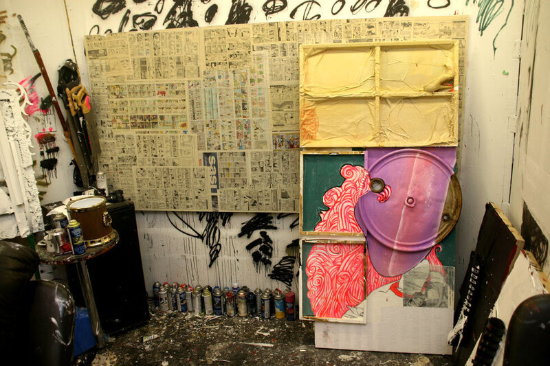 Brent Ray Fraser Sex Painting in Silo 2007