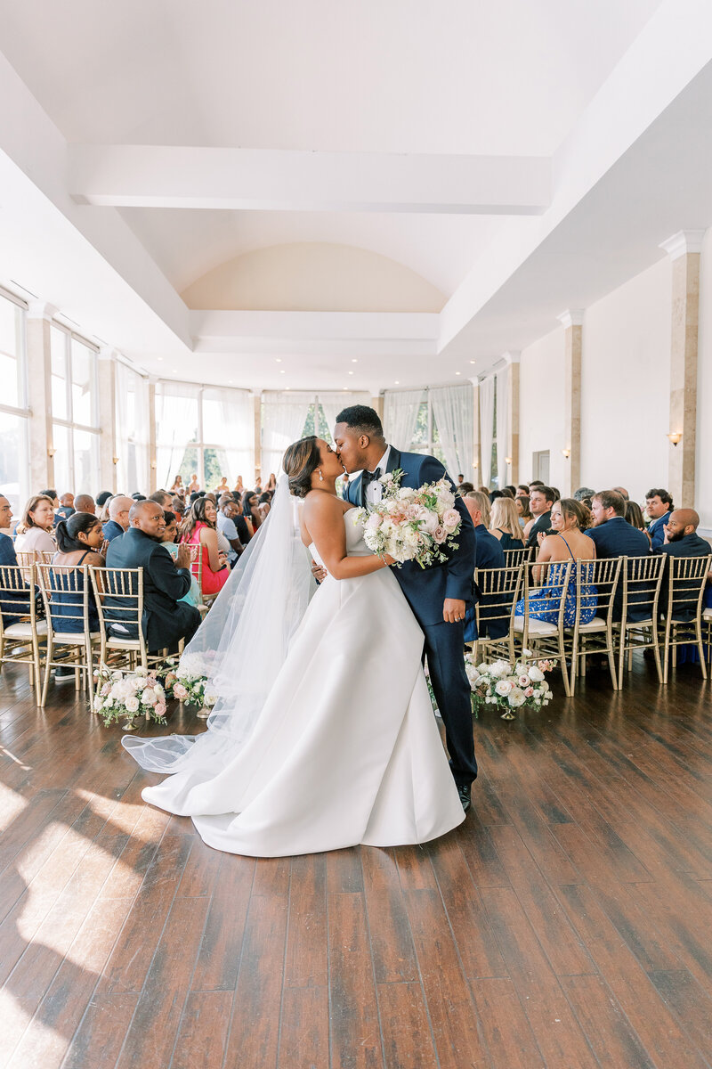 Indoor Atlanta wedding ceremony