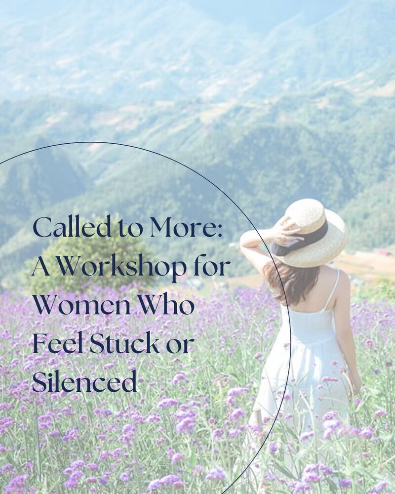 A workshop for women who feel stuck or silenced