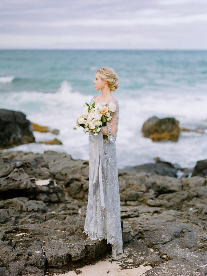 Maui beach bride