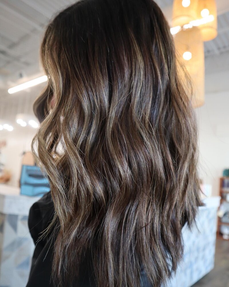Dimensional Brunette Hair Color by Salt Hair Collective - East Beach Norfolk Hair Salon for Lived in Low Maintenance Color - 6