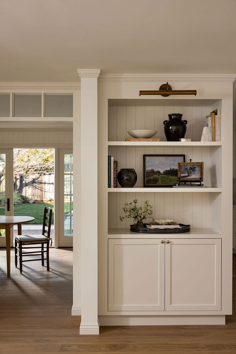 Interior architecture showcasing seamless flow and elevated traditional aesthetics
