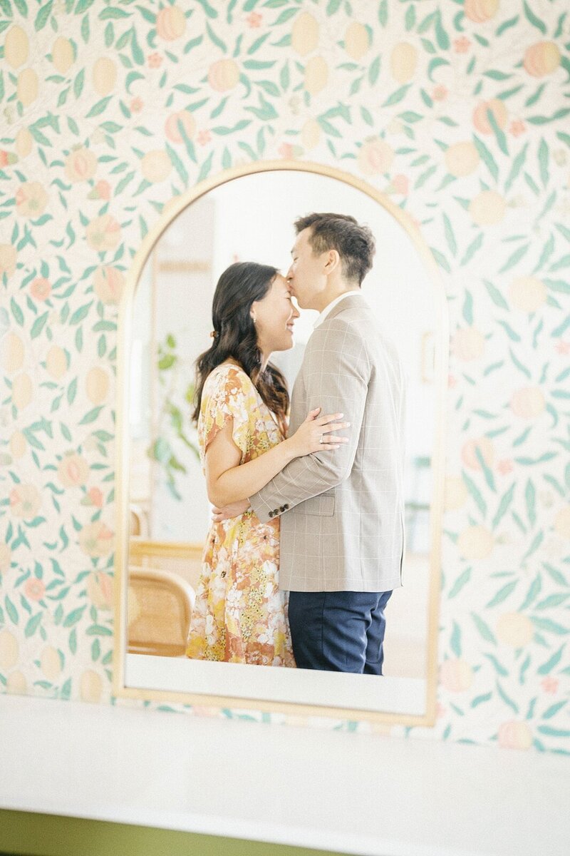 Modern Austin Engagement Photos at the Wish Well House_11