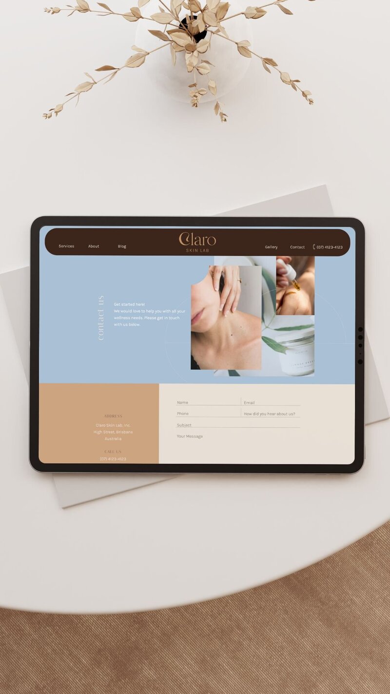 Website Template Wellness