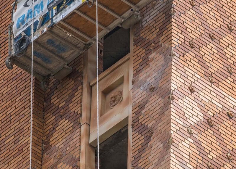 Lee Plaza Lions Heads_4