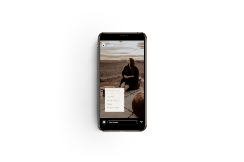 Editorial Instagram story templates Wild Willow 2