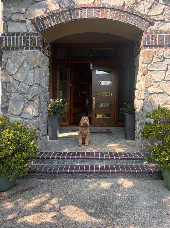 Front door interior design