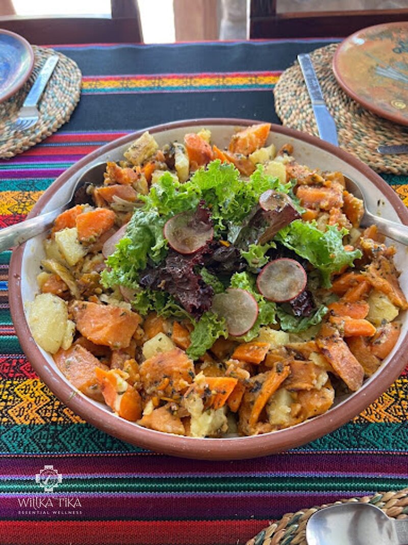 Potatoes served family style