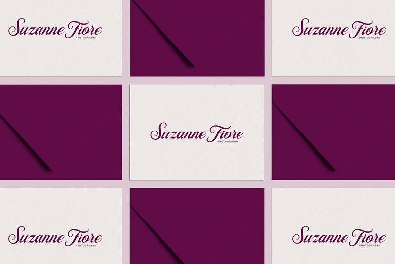 Envelopes with branding for Suzanne.