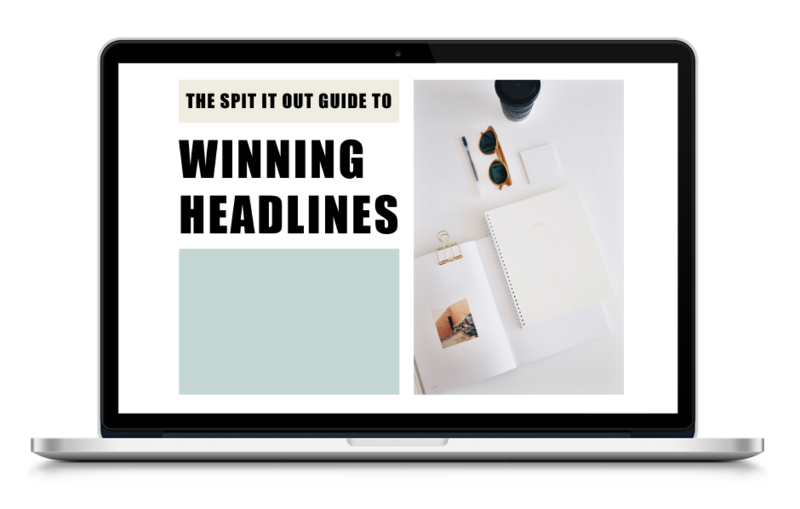 LAURA KELLY CO. | Spit It Out Guide to Winning Headlines on iPad-05