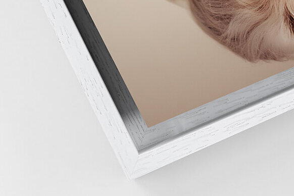 White Camden Frame