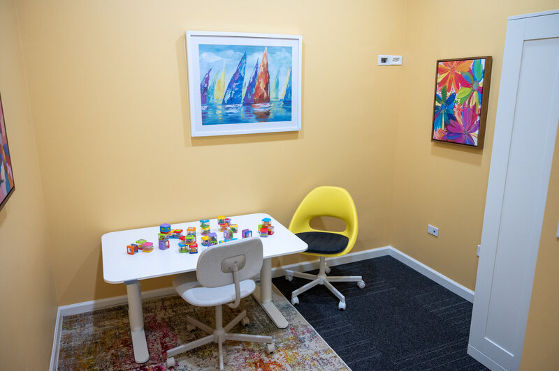 therapy treatment room summer