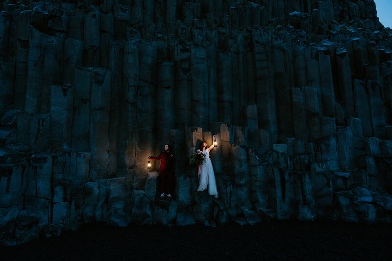 Reynisfjara Iceland Elopement