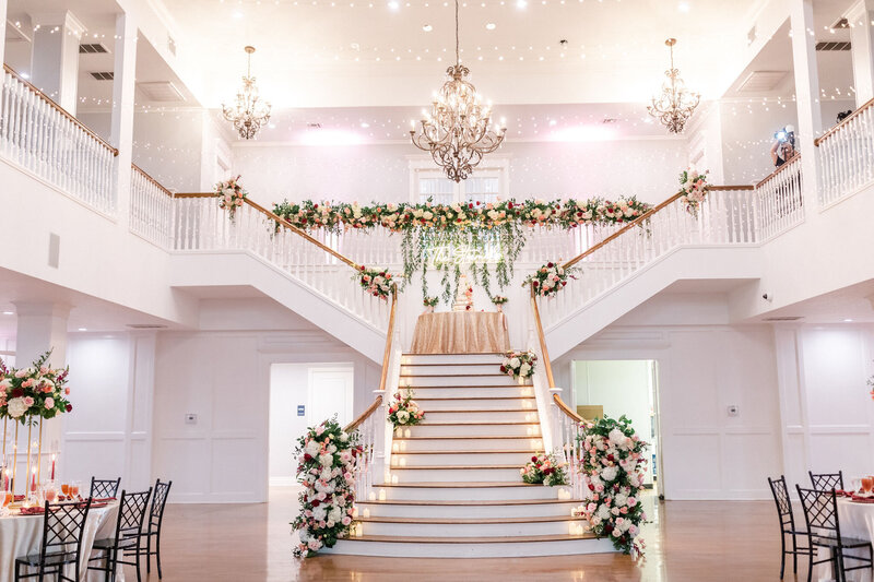 The Kendall Point Grand Ballroom is the perfect Hill Country wedding venue.