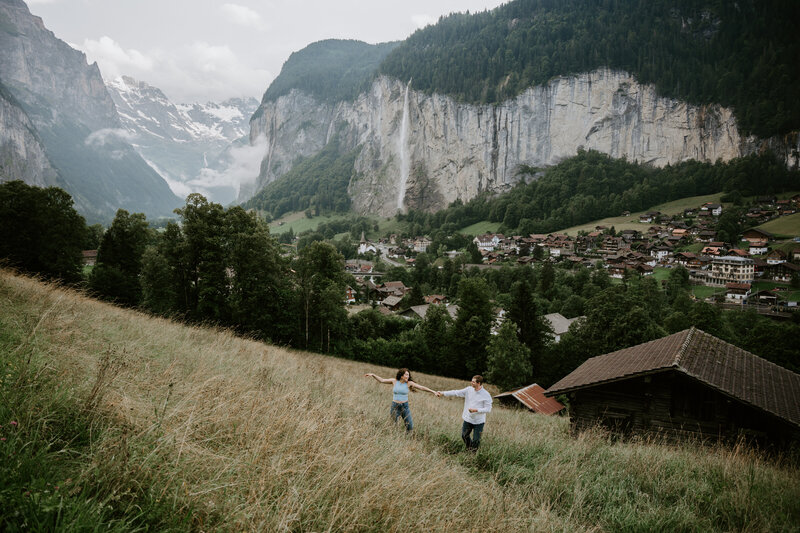 Lauterbrunnen elopement 