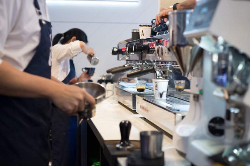 Coffee counter