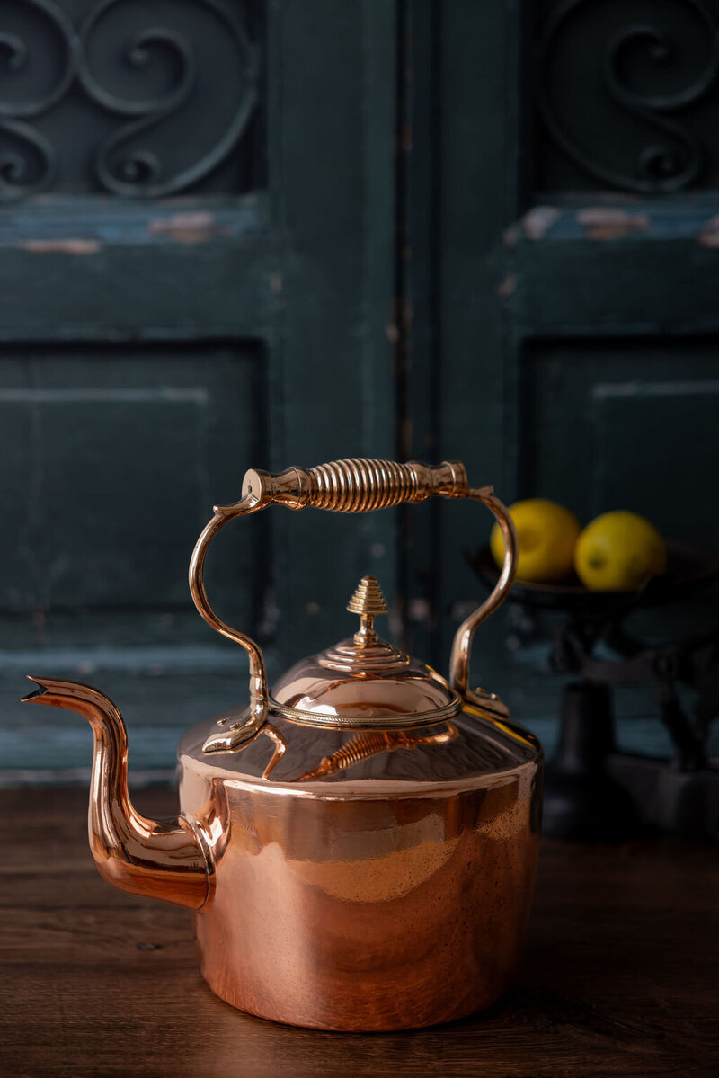 Rare Round Kettle William Soutter