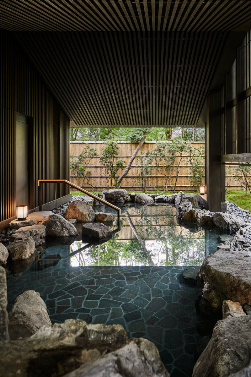 Aman Kyoto Japan - Aman Spa - Outdoor Onsen