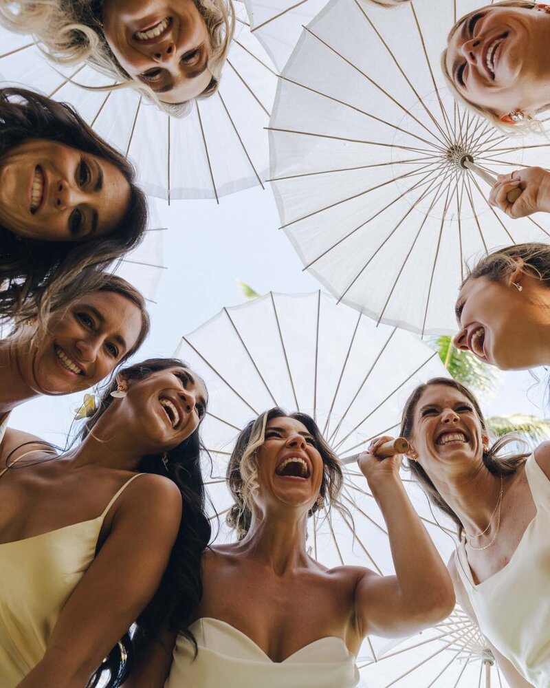 Honolulu wedding photographer capturing bride’s entrance in Oahu