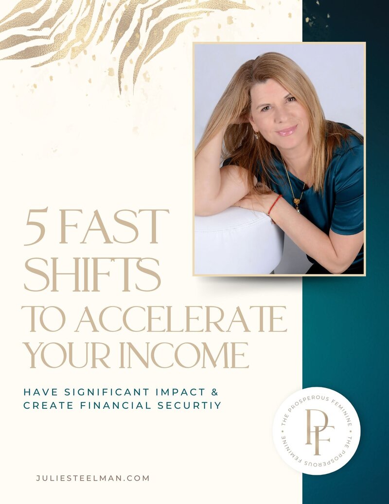 Julie steelman guide book cover for 5 fast shifts