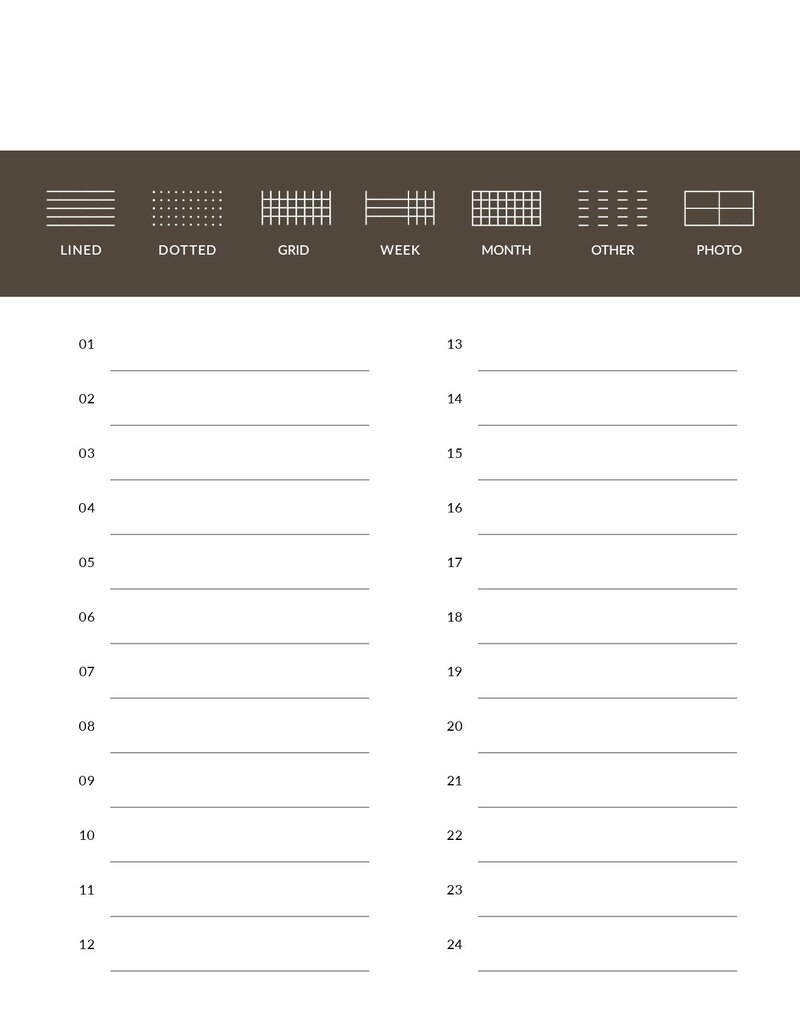 Notebook No 13 Digital Planner by Click 2 Plan-4b