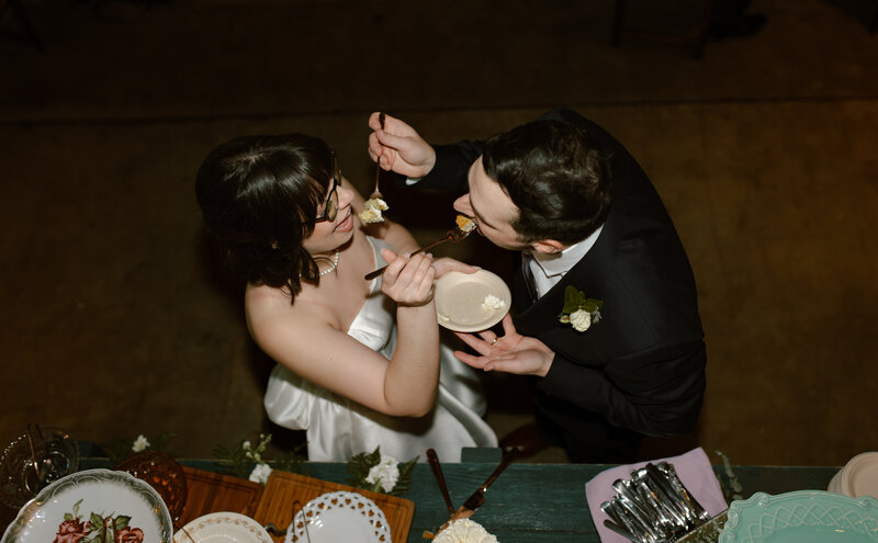 Wild Carrot reception Bride and groom artsy photo St. Louis, MO wedding venues 