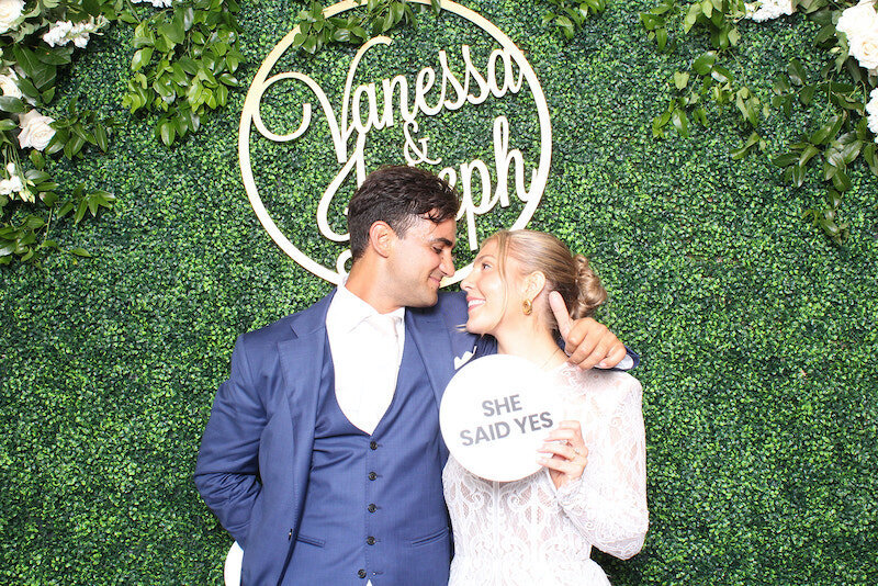 Engagement Party Photo Booth Rental - Carlouel Yacht Club, Clearwater Beach, Florida Cover 1